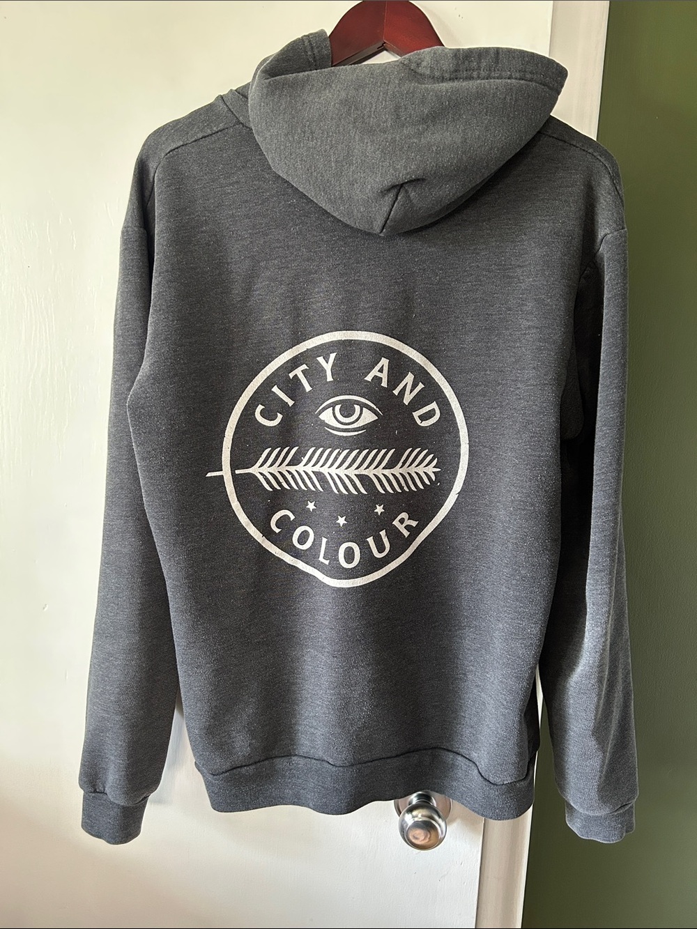 City and Colour - Zip-up band tour hoodie